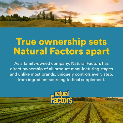 Miniatura 7 de Natural Factors - Acidophilus & Bifidus, promueve el bienestar y la salud digestiva, 90 cápsulas