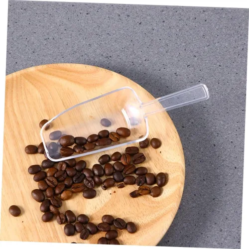 Miniatura 3 de Zerodeko Espátula cilíndrica para helado de 4 piezas, mini taza medidora de plástico para postre estilo aleatorio