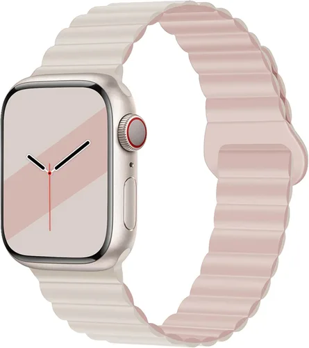 Miniatura 10 de Correas deportivas magnéticas compatibles con Apple Watch Band de 1.49, 1.57, 1.61, 1.65, 1.73, 1.77 pulgadas, 1.77 pulgadas, correa magnética