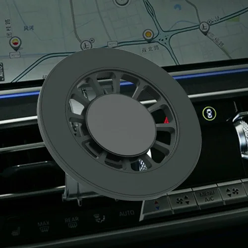 Miniatura 2 de BEERTE Soporte de teléfono de coche para BMW X5 X6 X7 Soporte de teléfono de coche giratorio de 360° ajustable fuerte soporte magnético para todos