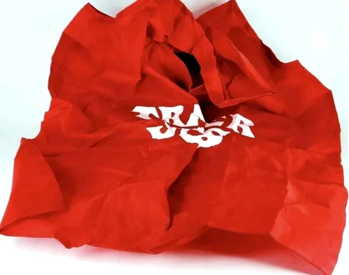Miniatura 3 de Trader Joe's Micro Tote Bag Mini, Rojo