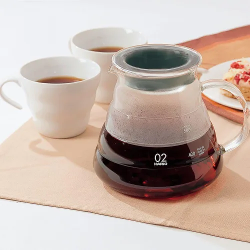 Miniatura 5 de Hario V60 Glass Range - Servidor de café, 12.2 fl oz, transparente