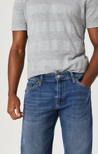 Miniatura 9 de Mavi Jake - Jeans ajustados de tiro regular para hombre, mid foggy williamsburg