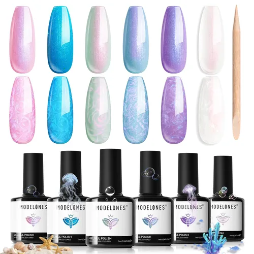 Miniatura 37 de Modelones Imán de esmalte de uñas de gel de ojo de gato, herramienta magnética 8 en 1 para uñas de gel, varita magnética fuerte para arte de uñas