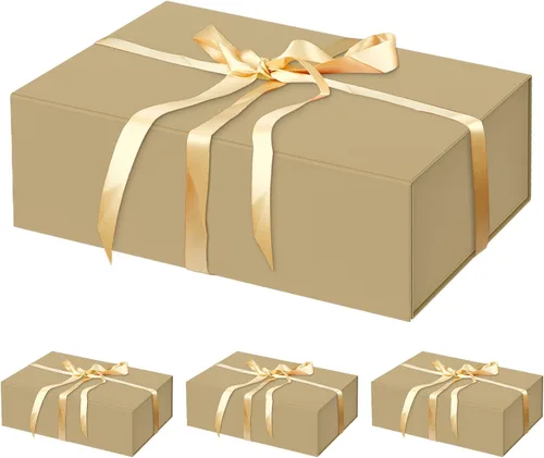Miniatura 19 de HavrePac Paquete de 4 Cajas de Regalo Grandes 35x23x11 cm Cajas de Regalo de Lujo con Tapas, Caja de Regalo con Cierre Magnético para Empaquetado