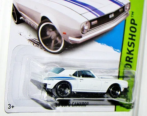 Miniatura 2 de 2014 Hot Wheels Hw Workshop - '68 Copo Camaro - Blanco