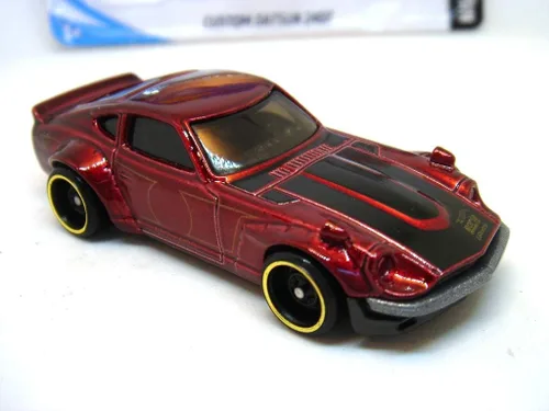 Miniatura 4 de Hot Wheels 2018 50 aniversario Nightburnerz Custom Datsun 240Z 140/365, granate