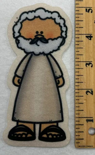 Miniatura 3 de Story Time Felts 10 figuras de fieltro de plagas para la Biblia Franela Fieltro Historias Antiguo Testamento