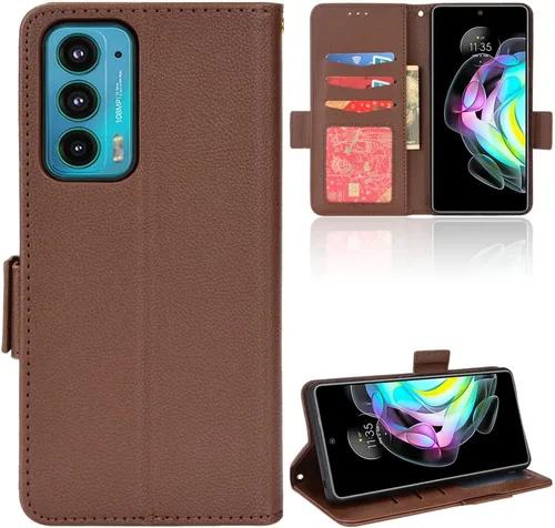 Miniatura 129 de Funda de piel sintética compatible con Motorola Moto E22 4G, funda de piel sintética compatible con Motorola Moto E22i 4G, color negro