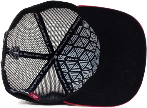 Miniatura 153 de Urban Effort Gorra trasera de malla, para hombres y mujeres, gorra de béisbol de 5 paneles, gran cierre a presión para caza y senderismo