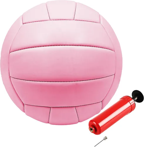 Miniatura 9 de ABAJI Voleibol tamaño oficial PVC más grueso color puro con bomba impermeable diseño anti-explosión práctica de entrenamiento interior al aire libre