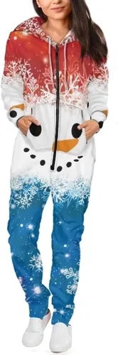 Miniatura 3 de AFPANQZ Enterizo unisex ajustado con capucha para el hogar, pijama con bolsillo frontal con capucha, talla S-4XL