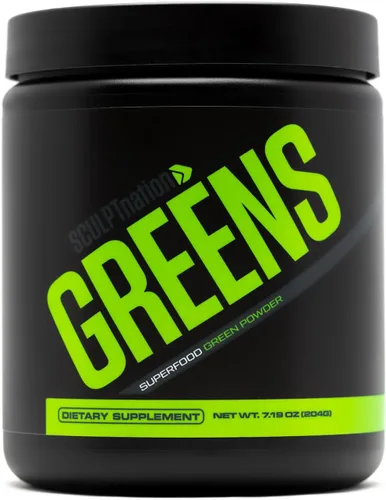 Miniatura 9 de Sculpt Nation by V Shred Greens Strawberry - Mezcla de polvo y superalimento de verduras premium con colágeno para apoyar la piel, la digestión