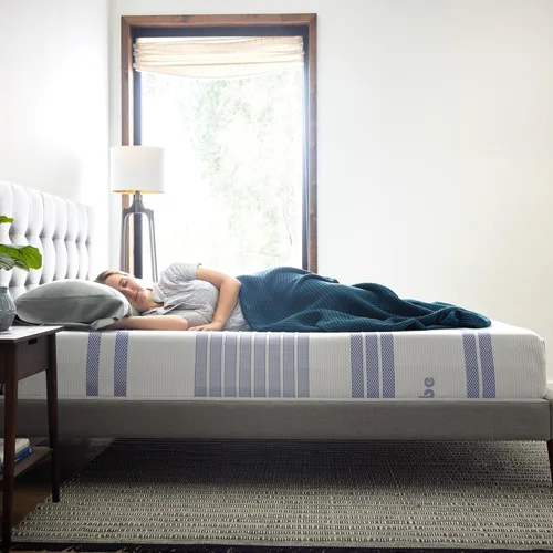 Miniatura 10 de Colchón Vibe de espuma viscoelástica de gel, de 12 pulgadas Certificado CertiPUR-US Bed-in-a-Box, tamaño matrimonial, color blanco