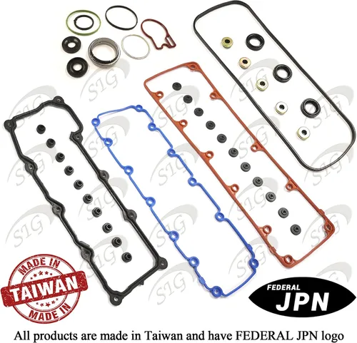 Miniatura 9 de Junta de tapa de válvula de motor compatible con Mazda Modelo 626 1998-2002 y Protégé 2001-2003 y Protege5 2002-2003 con base de motor 1.8L L4