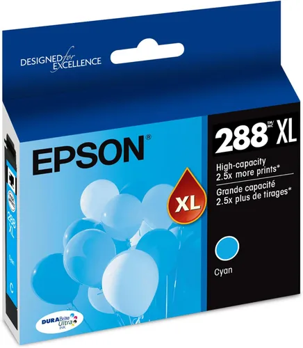 Miniatura 6 de Epson T288 DURABrite Ultra - Cartucho de tinta cian de alta capacidad (T288XL220-S) para impresoras de expresión seleccionadas (paquete de 2)