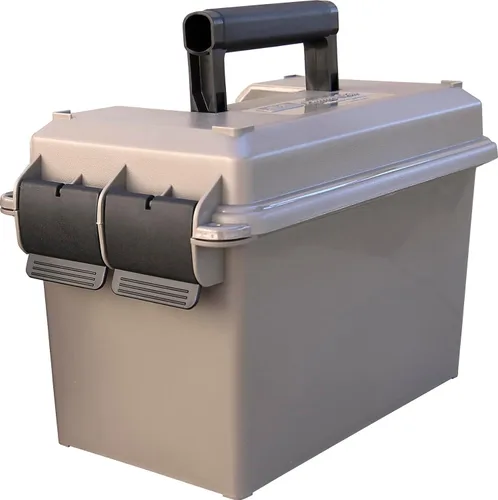 MTM AC50C Ammo Can, 50 Caliber, Field Boxes, Lockable Storage Box with Handle, Water and Dust Resistant, Secures Hunting Gear, Supplies, and