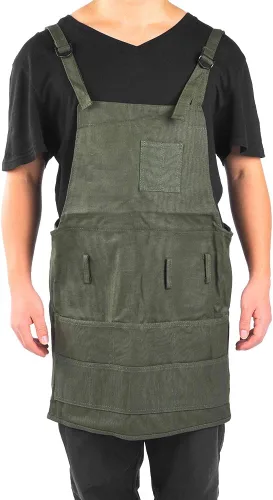 Miniatura 7 de Tbest Art Apron, Painting Pottery Artist Work Accessory with Pocket