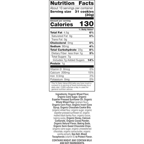 Miniatura 71 de Annie's Organic Chocolate Bunny Graham Snacks, 7.5 onzas