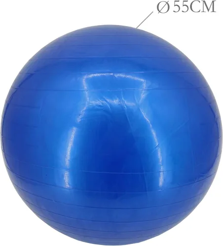 Miniatura 4 de Pelota de ejercicio de 22 pulgadas, pelota de yoga, pelota de estabilidad de fitness, pelota de equilibrio, pelota de gimnasio, Theraball, viene