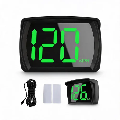 Miniatura 11 de wiiyii G4S Velocímetro Digital GPS, Nueva Pantalla HUD para Automóvil con Velocidad Digital en MPH KPH, Universal para Autos Camiones Automóviles