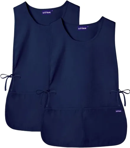 Miniatura 22 de Sivvan Delantal unisex - Delantal Cobbler 2-Pack Azul real