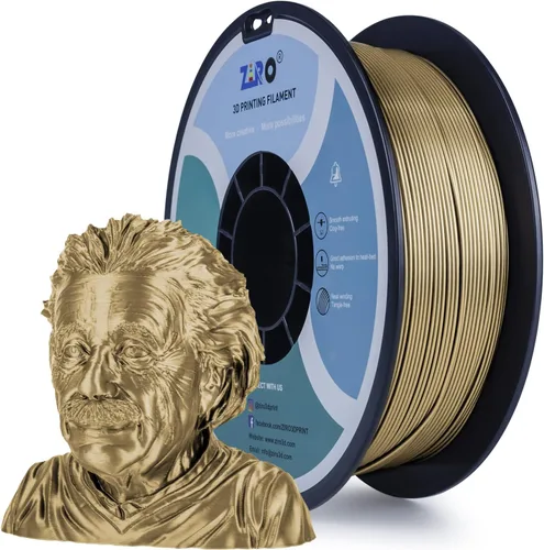Miniatura 33 de ZIRO - Filamento para impresora 3D, 1.75mm de polilactida brillante con destellos, Serie Camaleón, efecto brillante con destellos, carrete de 1kg