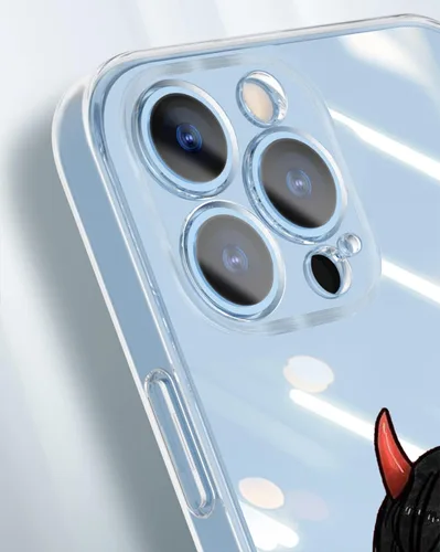 Miniatura 5 de Funda compatible con iPhone 13 Pro Max, funda de TPU suave para iPhone 13 Pro Max para niñas y mujeres, transparente, protección de cuerpo completo