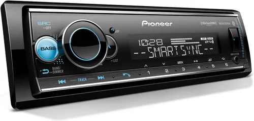 Miniatura 8 de Pioneer MVH-S110BT Receptor de medios digitales 1-DIN estéreo para automóvil, Bluetooth, entrada USB, salida de 50 W x 4, radio AM/FM, compatible