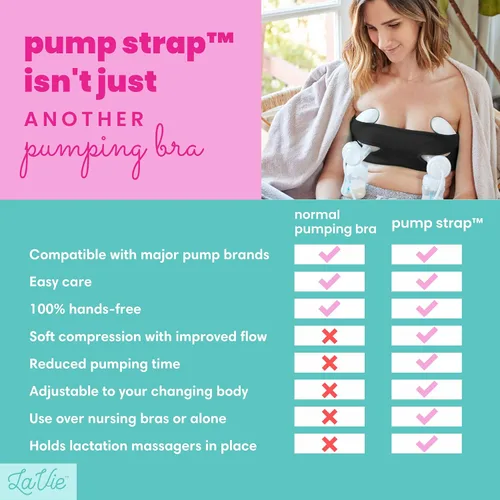 Miniatura 2 de Brasier de bombeo manos libres, brasier de extractor de leche para bombas de lactancia materna para mujeres, bustier de bombeo manos libres