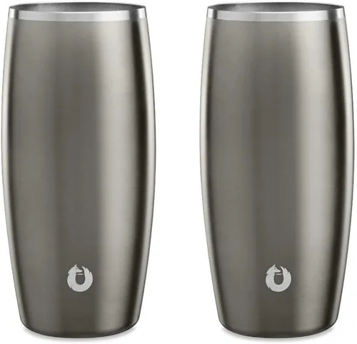 SNOWFOX Vaso de cerveza de acero inoxidable con aislamiento al vacío de alta calidad, accesorios de bar en casa, elegante bartending, vasos de pinta