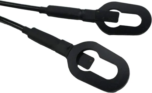 Miniatura 3 de Dunhil 1 par de cables para puerta trasera del lado del conductor y del pasajero para Dodge Ram 1500 2500 3500 Pickup Truck 1994 1995 1996 1997 1998