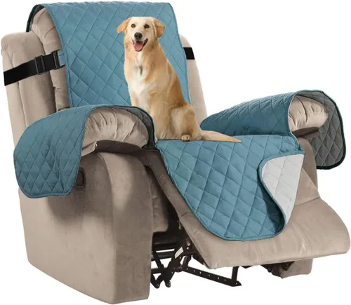 Miniatura 11 de H.VERSAILTEX Fundas Acolchadas Reversibles para Sillones Reclinables, Funda para Silla Reclinable Resistente al Agua, Protector de Muebles Lavable