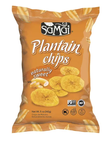 Miniatura 31 de SAMAI Chips de plátano de chile de 2.65 onzas, paquete de 15 unidades, totalmente naturales, sin OMG, sin gluten y Kosher