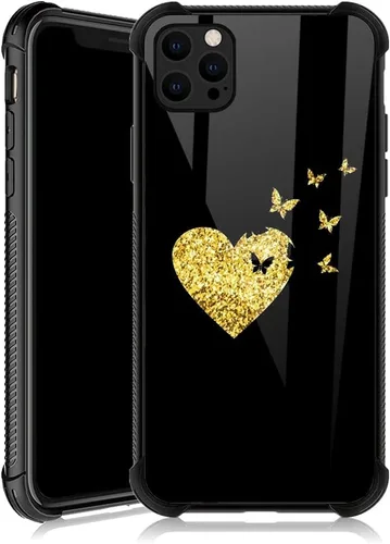 Miniatura 16 de ZHEGAILIAN Funda compatible con iPhone 13 Pro, fundas Cat Heartbeat 13 Pro para niñas, esquinas reforzadas, TPU suave, a prueba de golpes, Latido