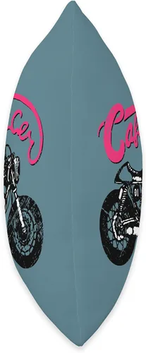 Miniatura 2 de American Cafe Racer Motorcycle Apparel and Merch Cafe Racer Biker - Cojín de 16 x 16 pulgadas, multicolor