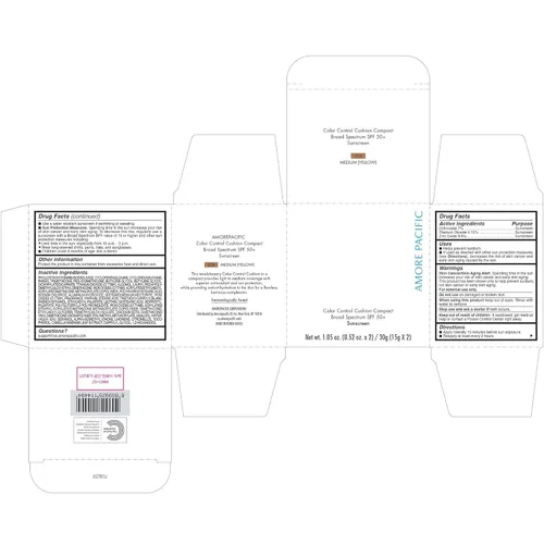 Miniatura 16 de AMOREPACIFIC – Cojín de control de color, compacto, de amplio espectro SPF 50+