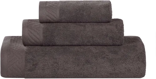 Miniatura 65 de Superior Juego de 6 toallas de 100% algodón egipcio de 500 GSM, 6 piezas, 2 caras, 2 manos, 2 toallas, ideal para baño, cocina o playa, de secado