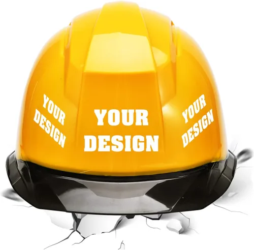 Miniatura 18 de Casco de seguridad para el trabajo al aire libre con logotipo personalizado (blanco)) blanco (standard-White)