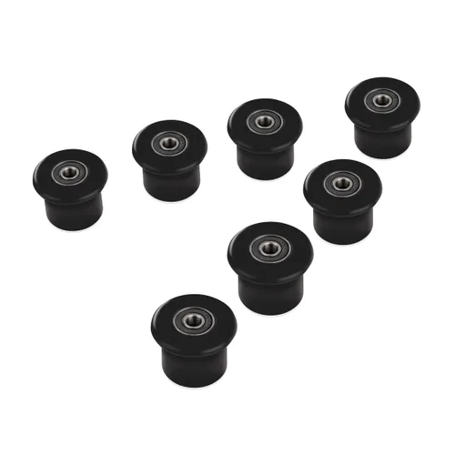 Miniatura 9 de 7 ruedas de asiento rodante, soporte de asiento deslizante compatible con asientos rodantes de gimnasio en casa para modelos de la serie Bowflex
