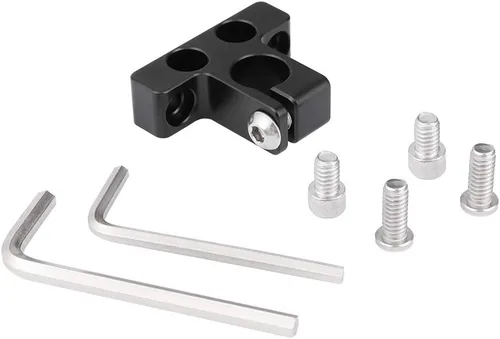 Miniatura 7 de CAMVATE Abrazadera de varilla simple de 0.591 in con puntos de montaje sin roscar de 1/4 "-20 - 2318