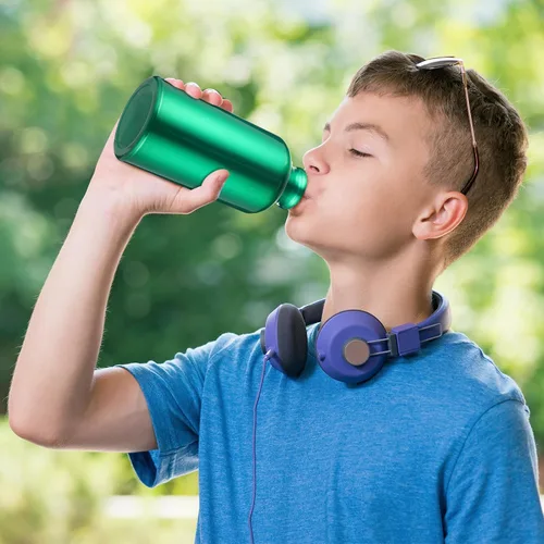 Miniatura 5 de Potchen Paquete múltiple de 18 botellas de agua de aluminio a granel para graduación de fin de año, enfermeras, profesores, regalos de metal