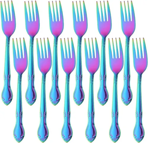 Miniatura 30 de Juego de 12 cucharas de café, mini cucharas de café, cucharas de espresso de acero inoxidable, cucharas pequeñas para postre, té, aperitivo, 4.6