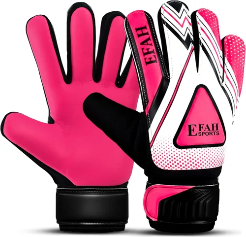 Miniatura 13 de Guantes de portero de fútbol para niños y jóvenes, guantes de portero de fútbol con agarres fuertes Azul/Blanco