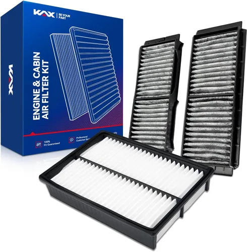 Miniatura 37 de KAX Kit de filtro de aire de motor y cabina, repuesto para Nissan Rogue 2008 2009 2010 2011 2012 2013, Rogue Select 2014-2015, Sentra 2007-2012