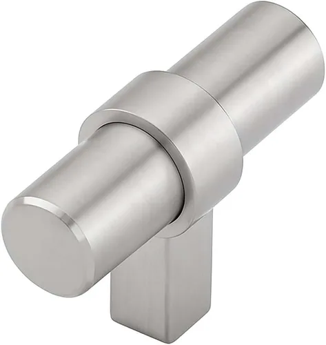 Miniatura 15 de Modket Paquete de 1 manija estilo barra europea de oro cepillado para gabinete de acero inoxidable 304 de 2 pulgadas