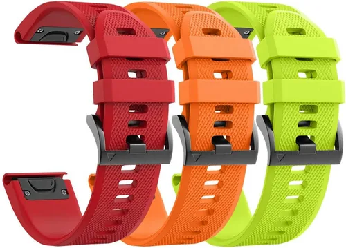 Miniatura 35 de ANCOOL para Banda de reloj Fenix 5/6/7 de 22mm de silicona suave Compatible con Garmin Fenix 5 Plus/6 Pro/8 47mm/7 Pro/Approach S60/S62