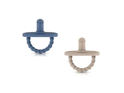 Miniatura 10 de Sweetie Chupetes de silicona para recién nacido, chupete de silicona suave, sin BPA, juego de 2 chupetes (negro)