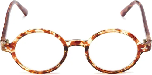 Miniatura 2 de Readers. com Gafas de lectura: el estilo redondo de Bookworm para hombres y mujeres Marrón jaspeado