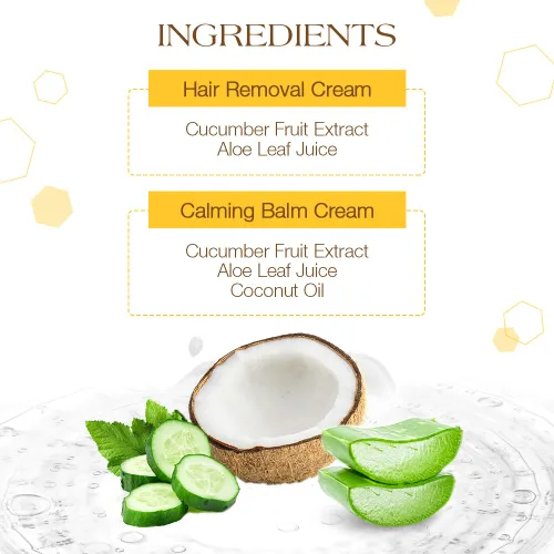 Miniatura 7 de Crema de depilación GiGi para la cara y set de bálsamo calmante